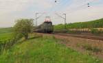 BEM E94 192 mit dem DGS 75715 von Langenfeld nach Wassertrdingen, bei Erbach (Rheingau); 02.09.2011