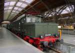 DR E94 056 auf dem Museumsgleis in Leipzig Hbf; 09.06.2011