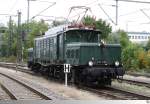 Auf den Märklintagen 2015 war das deutsche Krokodil E94 088 der GES Stuttgart e.V. zu Gast. Hie sehen wir es abgestellt am 19. September 2015 im Bahnhofsbereich von Göppingen.