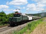 GES Stuttgart E94 088 mit einen Sonderzug auf der Spessartrampe am 25.05.17.