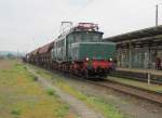 LEG 254 052-4 mit einem Fotogterzug von Halle (S) nach Camburg, in Naumburg (S) Hbf; 02.05.2010