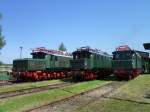 254 059-9, E44 045 und 204 011-1 waren am 20.08.11 beim 21.