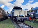 Rail4U 194 178-0 beim Eisenbahnfest zum Zwiebelmarkt, am 11.10.2020 beim Thüringer Eisenbahnverein in Weimar.