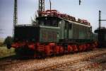 254 059 der Deutschen Reichsbahn beim Heizhausfest in Chemnitz im Sommer 2002.