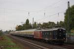 CentralBahn 10008+10019  am 6.10.13 mit einem Sonderzug in Düsseldorf-Angermund.