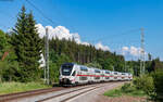 4010 106 als IC 2370 (Konstanz - Stuttgart Hbf) bei Peterzell 10.6.23