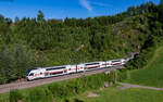 4010 104 als IC 2571 (Stuttgart Hbf - Singen) bei Triberg 26.5.24