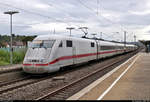 401 506-1 (Tz 106  Itzehoe ) als ICE 598 (Linie 11) von München Hbf nach Berlin Gesundbrunnen durchfährt den Bahnhof Stuttgart-Zuffenhausen auf Gleis 6.
[26.9.2019 | 13:01 Uhr]