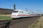 ICE 401 565-7 bei Kerzell 23.03.2022