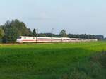 401 082 als ICE 2917 (Ersatz für ICE 607 und 412er) bei Salzbergen, 19.09.2024