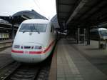 ICE 1  Bruchsal  auf der Fahrt nach Berlin Ostbahnhof,am 07.03.2008 in Karlsruhe Hbf