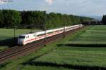 401 058-3  Gtersloh  Richtung Norden am 03.05.2012 bei Graben-Neudorf.