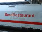 ICE 1 BordRestaurant. Aufgenommen im Frankfurter Hbf.