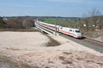 402 032  Frankfurt (Oder)  und 402 028  Oldenburg  als ICE 1085 und ICE 585 aus Hamburg-Altona bzw.