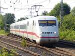 402 026 (LUTHERSTADT WITTENBERG) als Ersatzzug für ICE 607 (412) in Salzbergen, 08.08.2024