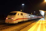 402 020-2  Meiningen  als Messzug in Lichtenfels am 08.02.2107.