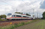 Am 03.10.22 trafen sich der ICE 1706 nach Hamburg und der ICE 1005 nach München in Gräfenhainichen.