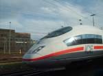 Der ICE3 wird in Stuttgart nach Hamburg-Altona freigestellt. 26.04.09