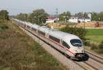 403 026 als ICE 207 (Dortmund Hbf–Basel SBB) am 21.09.2012 in Buggingen