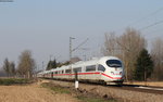 403 034-2  Offenburg  und 403 061-5  Celle  als ICE 107 (Köln Hbf-Basel SBB) bei Riegel 17.3.16