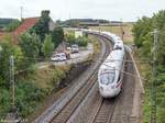 Eine Baustelle zwischen Würzburg und Nürnberg sorgte am 4.9.15 für umfangreichen Umleiterverkehr über die KBS 920.