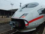 Ein ICE der NS-Hispeed im Karlsruher Hbf. 27.02.09 