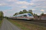 DB Fernverkehr ICE4 (412 015-7) am 12.04.20 in Rodenbach 