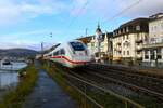 DB Fernverkehr ICE4 9208 (412 208) in Rüdesheim (Rhein) am 25.11.23   