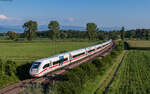 412 085	 DB Karriere  als ICE 272 (Zürich HB – Frankfurt(Main)Hbf) bei Riegel 18.7.24   