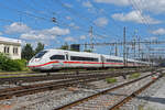 ICE 4 0812 023-1 durchfährt am 23.07.2024 den Bahnhof Pratteln.