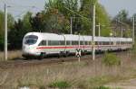 BR 411 Tz1110 als ICE1758 in Leipzig-Rckmarsdorf.