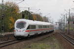 ICE-T am 03.11.2017 von Berlin-Hbf. kommend kurz vor dem Durchhfahren des Bahnhofes Berlin-Jungfernheide Richtung Berlin-Spandau.