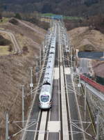 VDE 8.1 -  Zwei ICE-T Einheiten als ICE 1511 (Berlin Hbf - München Hbf) kurz vor dem Augustaburgtunnel.