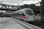 BR 411 Tz1118 wird nach Ankunft in Berlin Gesundbrunnen zur Abstellung nach Rummelsburg gefahren.