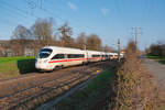 411 060  Markt Holzkirchen  als ICE 90 von Wien Hbf nach Hamburg-Altona bei Neustadt a.