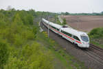 411 005  Dresden  als ICE 29 von Frankfurt am Main nach Wien Hbf bei Markt Einersheim, 02.05.2019