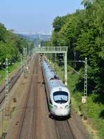 Durch eine Störung im Solinger Raum wurde der Erkrather Berg auch vom Fernverkehr befahren.