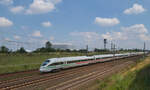 411 522 war am 10.07.2021 als ICE 1558 unterwegs von Dresden nach Wiesbaden.