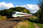 411 083 DB Fernverkehr  Oberursel (Taunus)  als ICE 90 (Wien Hbf - Hamburg-Altona) bei Postbauer-Heng, 11.09.2020