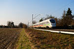 411 004 DB Fernverkehr  Arnstadt  als ICE 1711/1601 (Ostseebad Binz / Hamburg-Altona - München Hbf) bei Bamberg, 24.03.2021