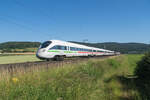 ICE 411 082-1  Mainz  ist am 25.06.2024 bei Reilos in Richtung Frankfurt/M.