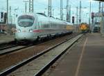 DB 411 073-0  Halle (Saale)  als ICE 1613 von Berlin Gesundbrunnden nach Mnchen Hbf in Grokorbetha; 16.02.2008