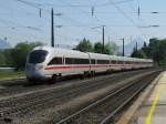 Ein 411 durchfhrt am 9.5.2008 als ICE 562 Brixlegg.