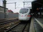 Mein Liebling unter den ICE´s.Ein T in Erfurt Hbf.Mitte Mrz 2008