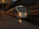 411 083  Oberursel im Taunus  als ICE 181 Frankfurt(Main)Hbf - Zrich HB in Stuttgart Hbf.