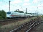 DB 411 027-6  Weimar  als ICE 1673 von Berlin Gesundbrunnen nach Mnchen Hbf, in Naumburg (Saale); 07.08.2009