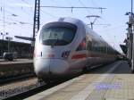 Tz1130 mit den Taufnamen Jena am 27.07.2009 als InterCityExpress nach Berlin Gesundbrunnen bei der Ausfahrt in Augsburg Hbf.