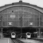 ICE 108 und 107 von und nach Innsbruck in Leipzig am 10. November 2009 
