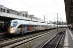 411 022 mit dem 175-Jahre-ICE in Hannover HBF am 22.4.10.