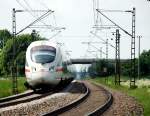 ICE von Dortmund Hbf nach Wien Westbhf am 24.05.2010 kurz vor Plattling.